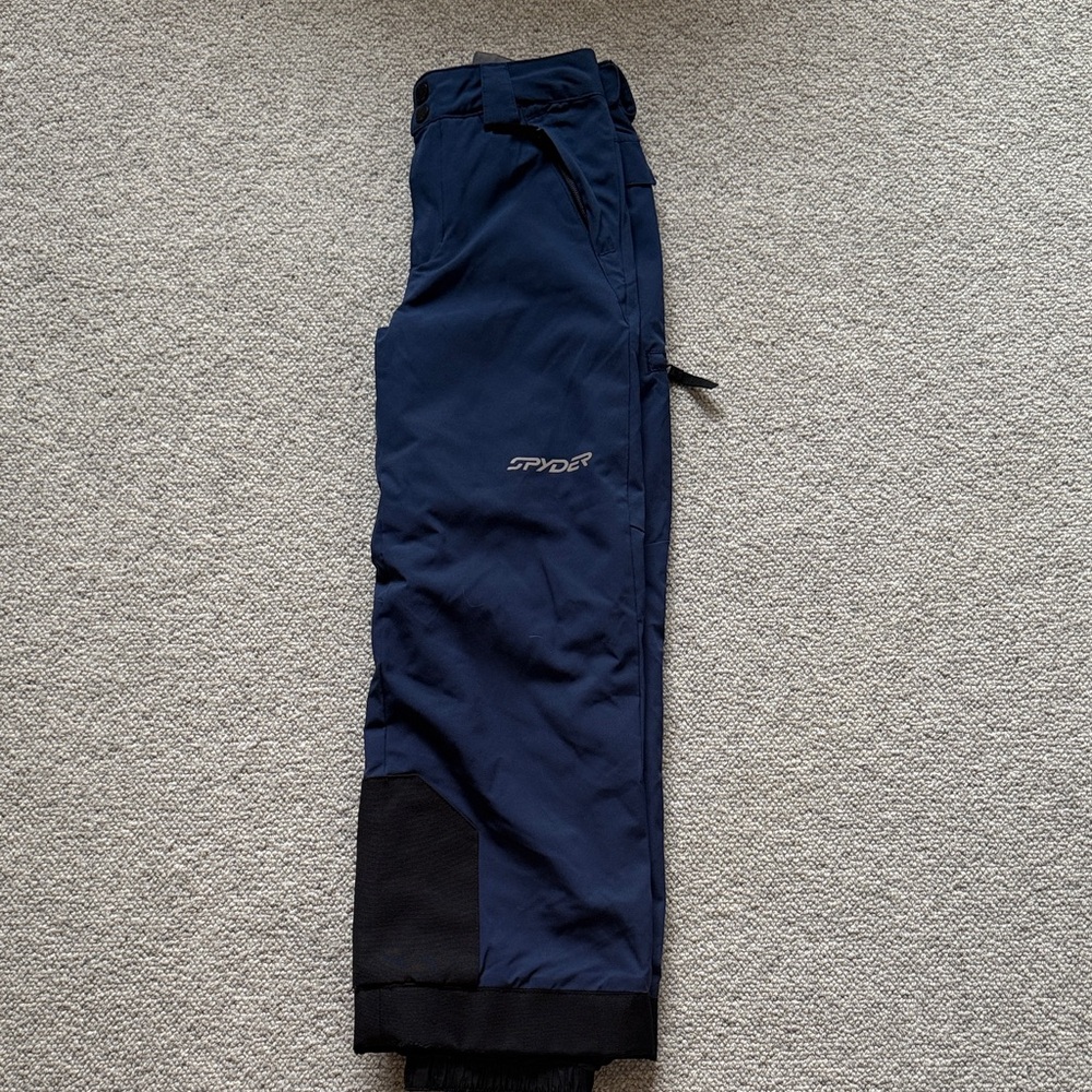 Spyder Boys Dark Blue Ski Pants